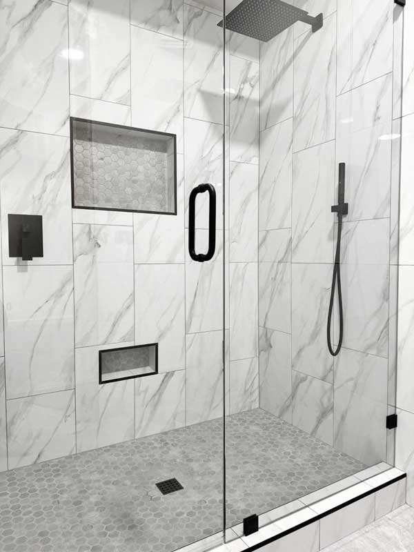 luxury-modern-shower-black-fixtures-marble-tile-bathroom-remodel-phoenix