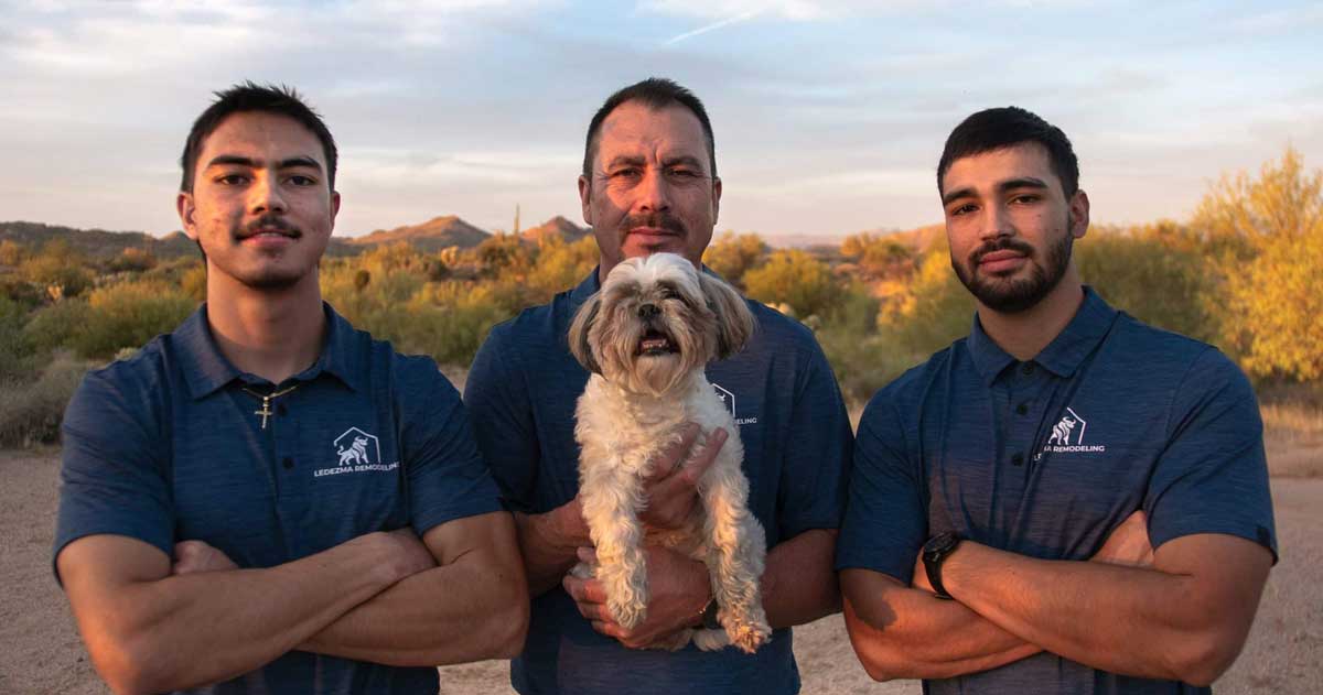 The Ledezma Bathroom Remodeling team