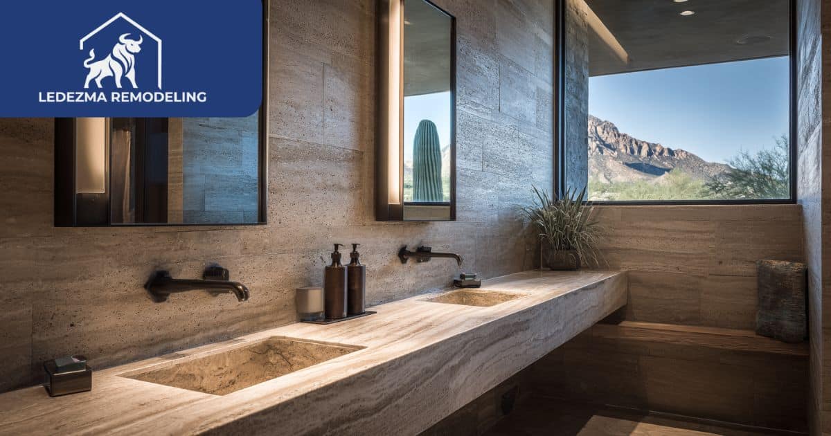 edezma Remodeling installation of high-efficiency bathroom fixtures in a Chandler, AZ home