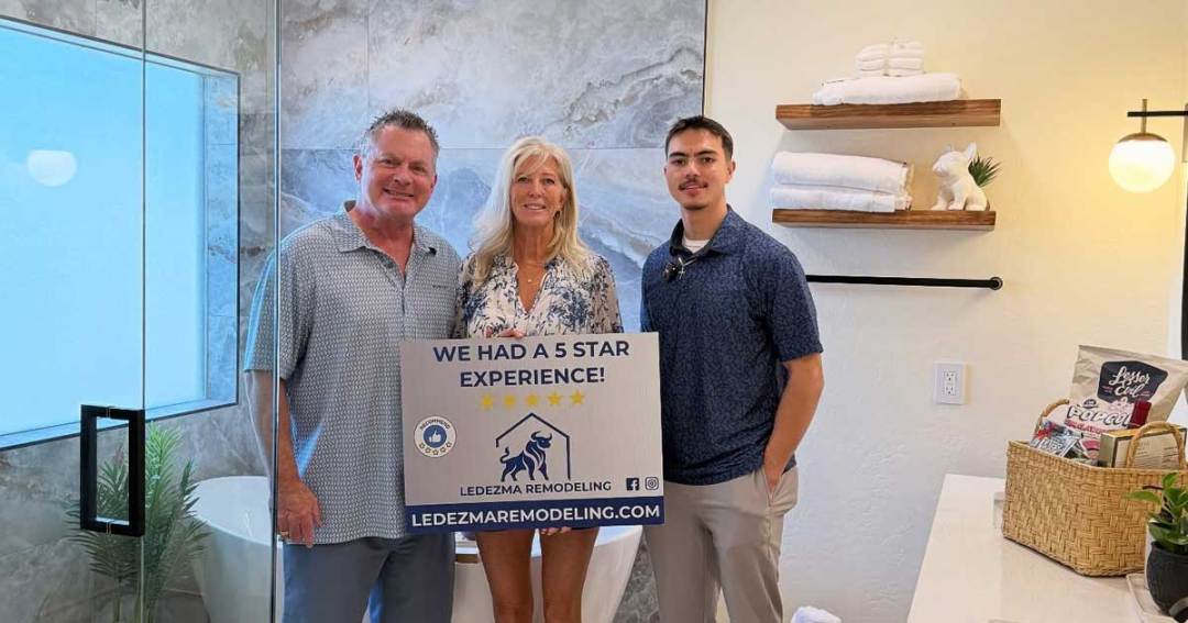 Erin & Eric’s Master Bathroom Remodel in Queen Creek, AZ